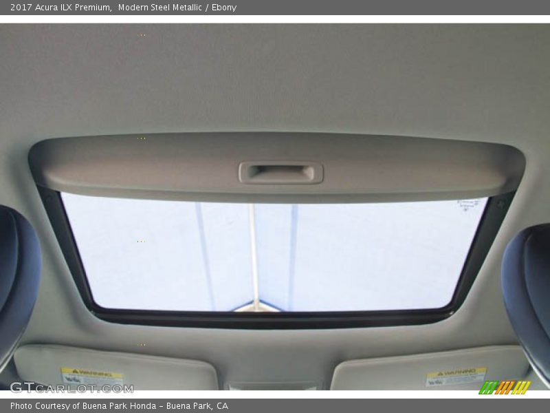Modern Steel Metallic / Ebony 2017 Acura ILX Premium