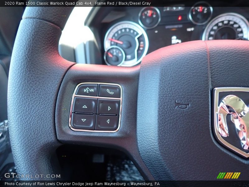 Flame Red / Black/Diesel Gray 2020 Ram 1500 Classic Warlock Quad Cab 4x4