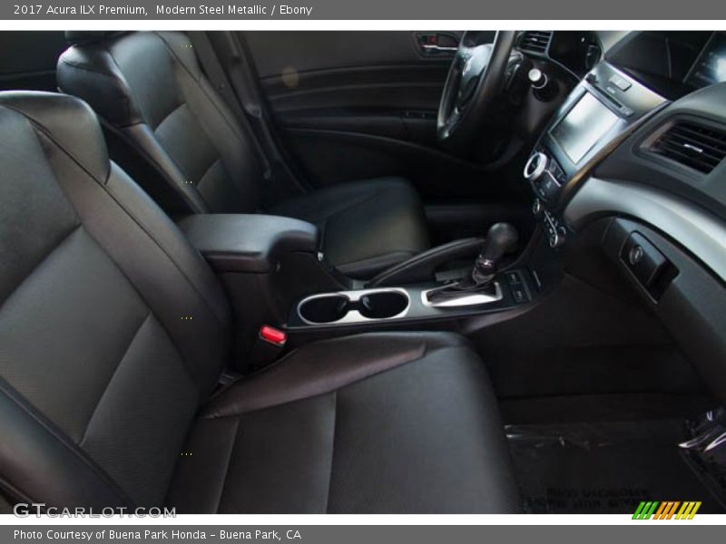 Modern Steel Metallic / Ebony 2017 Acura ILX Premium