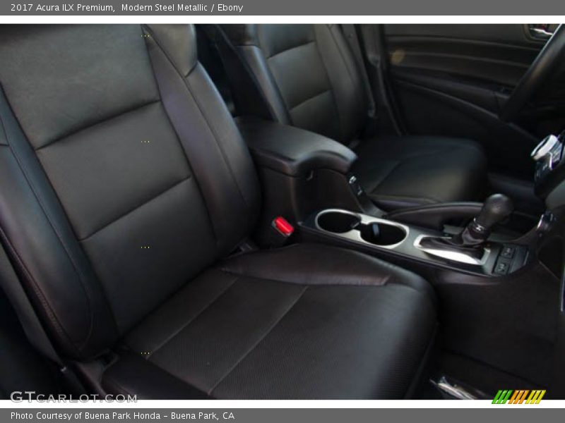 Modern Steel Metallic / Ebony 2017 Acura ILX Premium