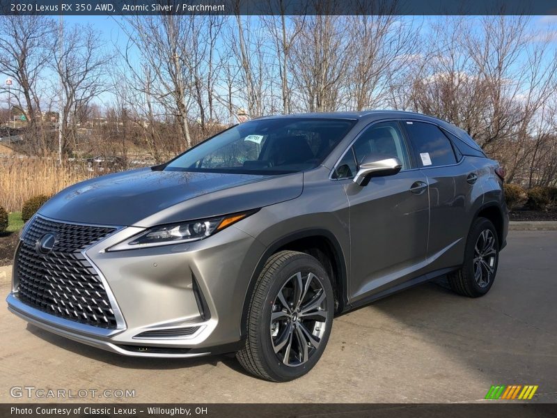 Atomic Silver / Parchment 2020 Lexus RX 350 AWD