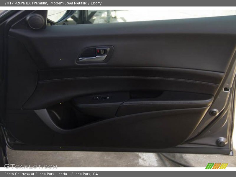 Modern Steel Metallic / Ebony 2017 Acura ILX Premium