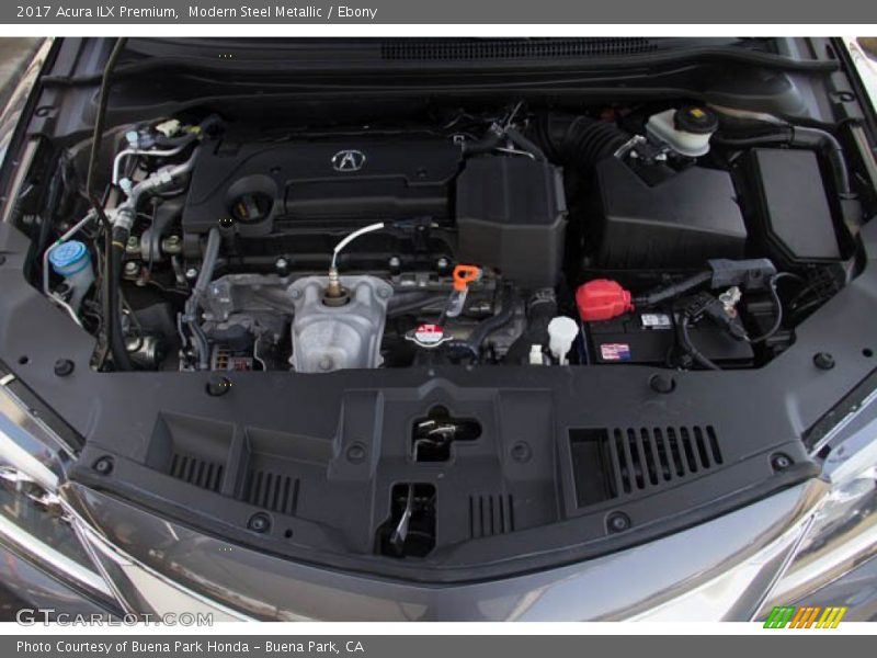 Modern Steel Metallic / Ebony 2017 Acura ILX Premium
