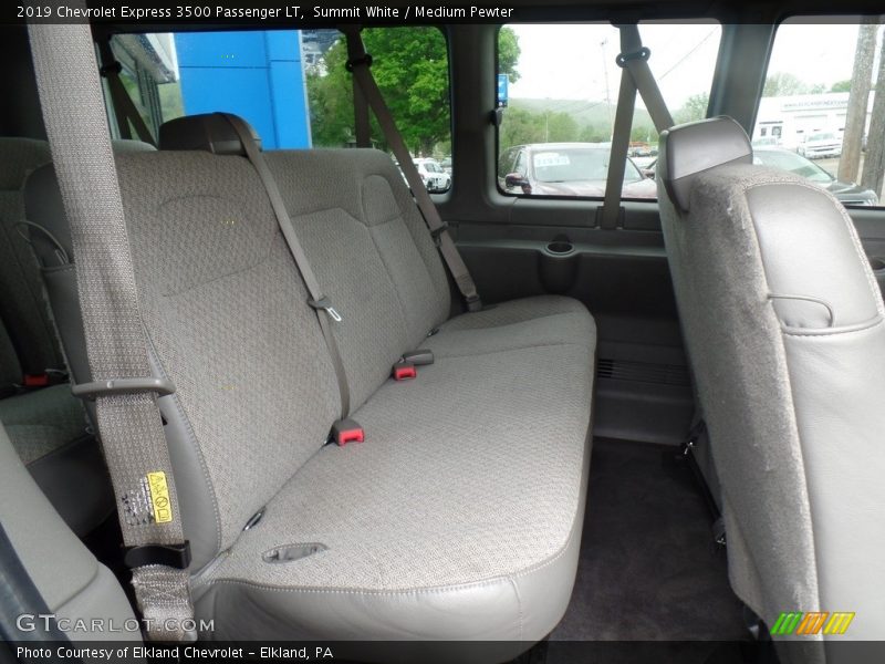 Summit White / Medium Pewter 2019 Chevrolet Express 3500 Passenger LT