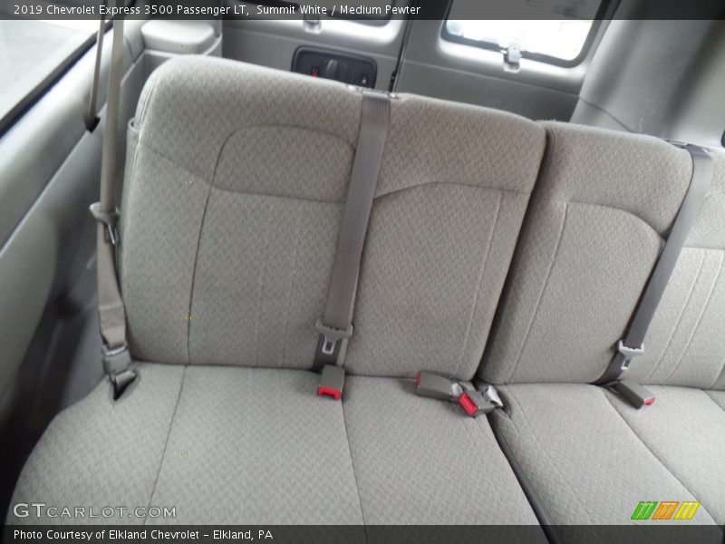 Summit White / Medium Pewter 2019 Chevrolet Express 3500 Passenger LT