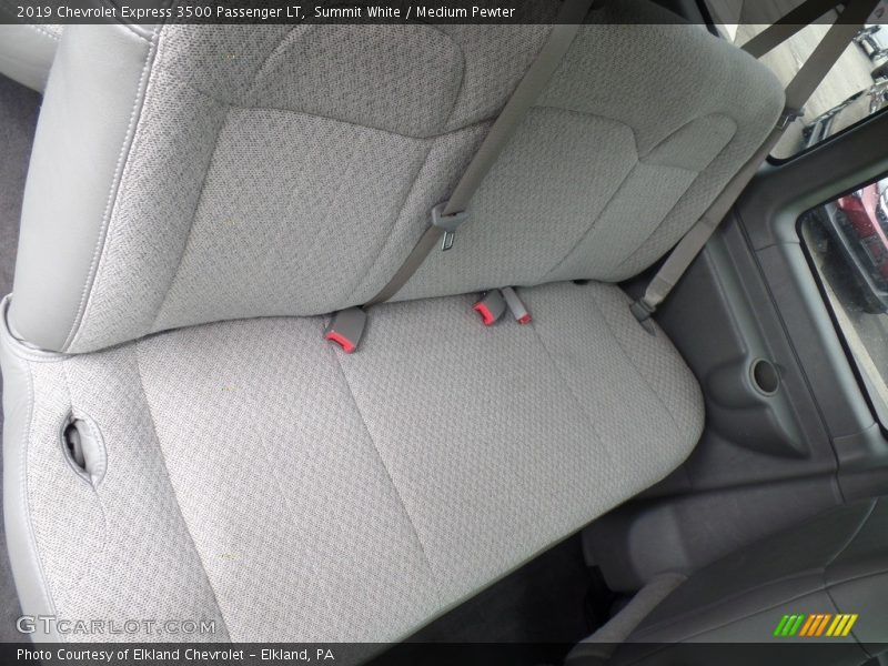Summit White / Medium Pewter 2019 Chevrolet Express 3500 Passenger LT