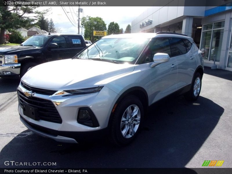 Silver Ice Metallic / Jet Black 2020 Chevrolet Blazer LT AWD