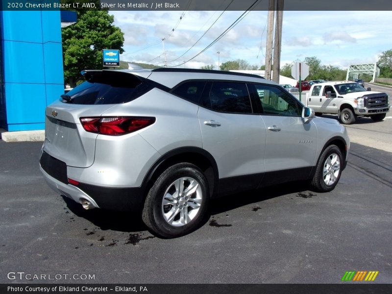 Silver Ice Metallic / Jet Black 2020 Chevrolet Blazer LT AWD