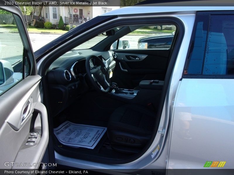Silver Ice Metallic / Jet Black 2020 Chevrolet Blazer LT AWD