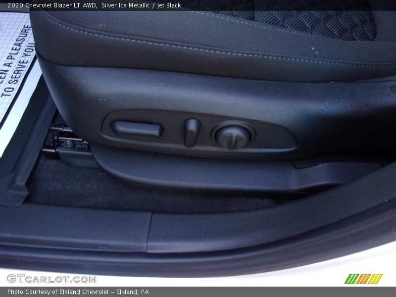 Silver Ice Metallic / Jet Black 2020 Chevrolet Blazer LT AWD