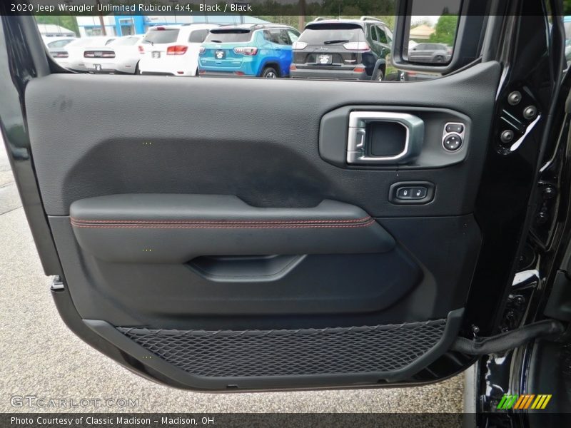 Door Panel of 2020 Wrangler Unlimited Rubicon 4x4
