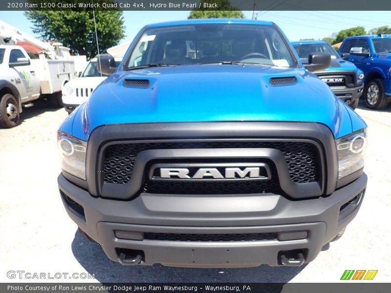 Hydro Blue Pearl / Black 2020 Ram 1500 Classic Warlock Quad Cab 4x4