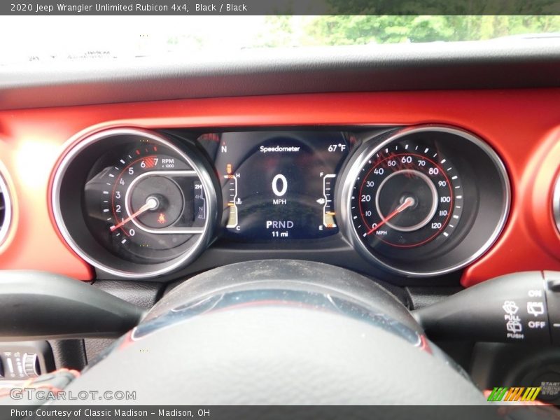  2020 Wrangler Unlimited Rubicon 4x4 Rubicon 4x4 Gauges