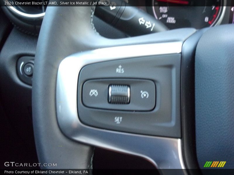 Silver Ice Metallic / Jet Black 2020 Chevrolet Blazer LT AWD
