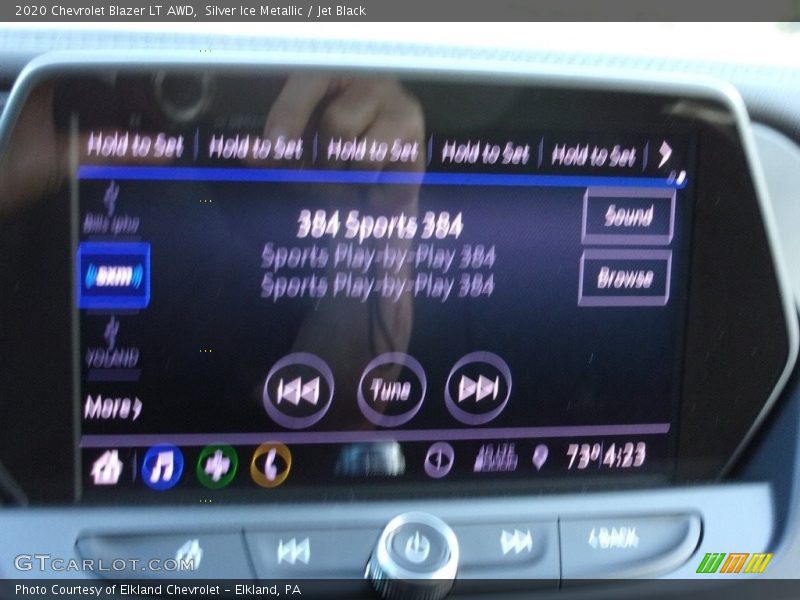 Silver Ice Metallic / Jet Black 2020 Chevrolet Blazer LT AWD