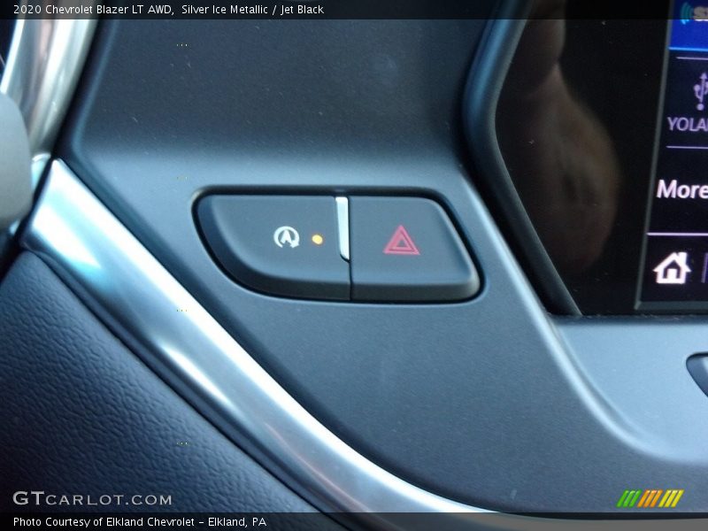 Silver Ice Metallic / Jet Black 2020 Chevrolet Blazer LT AWD