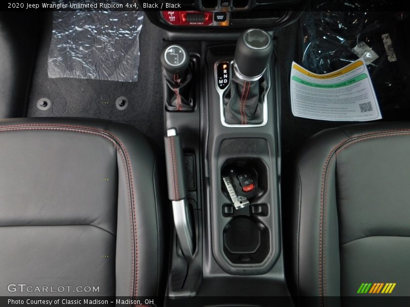  2020 Wrangler Unlimited Rubicon 4x4 8 Speed Automatic Shifter