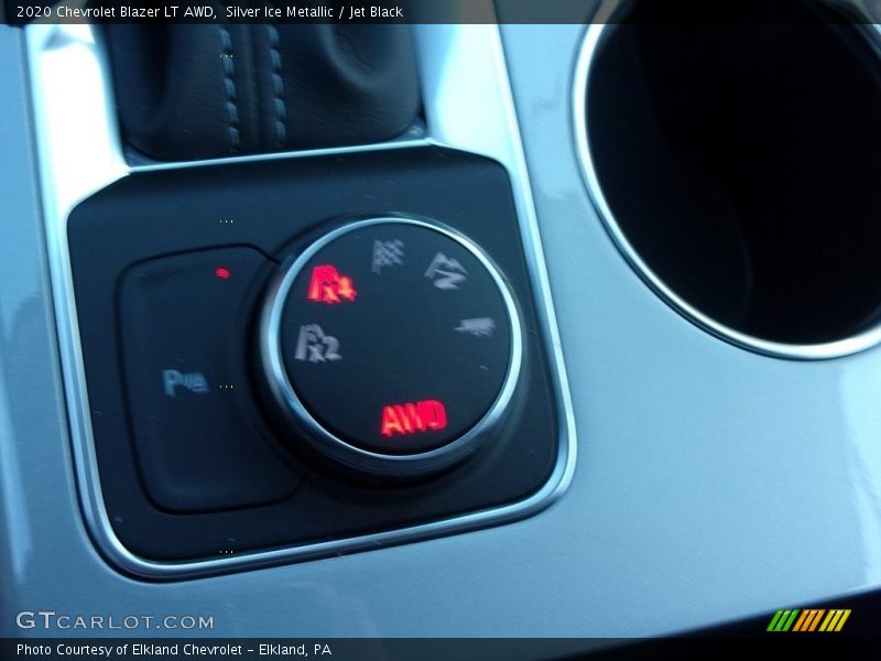 Silver Ice Metallic / Jet Black 2020 Chevrolet Blazer LT AWD