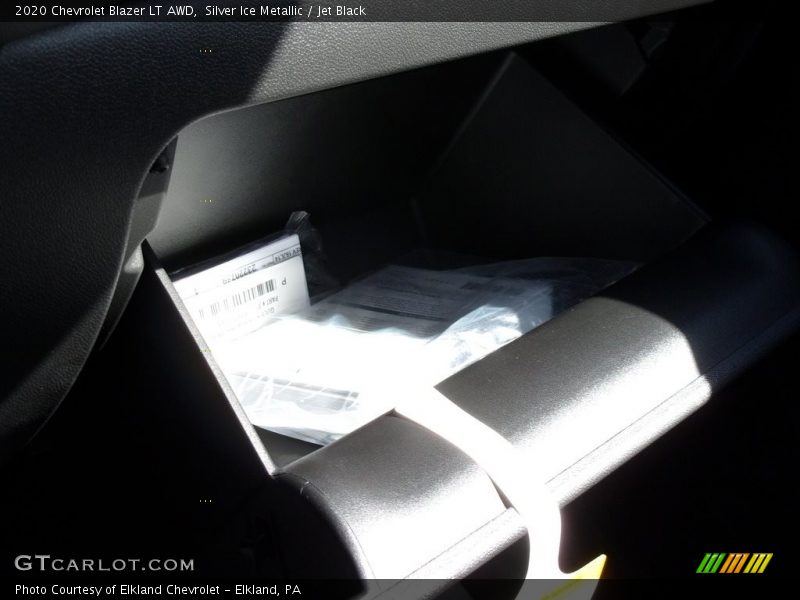 Silver Ice Metallic / Jet Black 2020 Chevrolet Blazer LT AWD