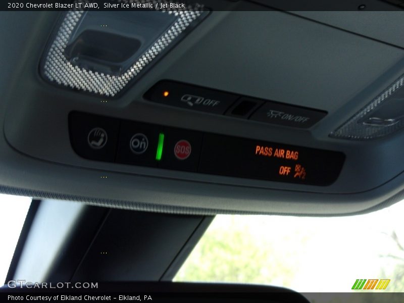 Silver Ice Metallic / Jet Black 2020 Chevrolet Blazer LT AWD