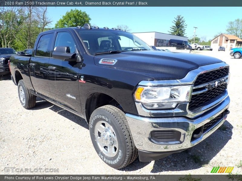 Diamond Black Crystal Pearl / Black 2020 Ram 2500 Tradesman Crew Cab 4x4