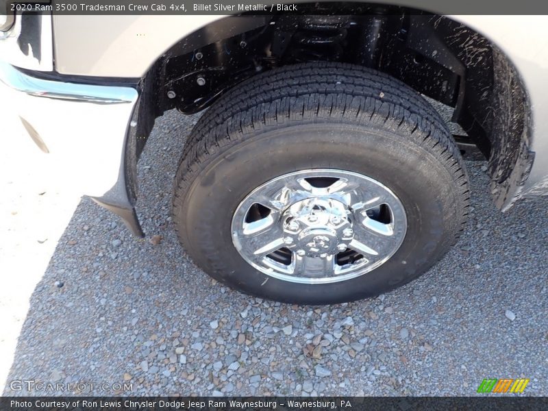 Billet Silver Metallic / Black 2020 Ram 3500 Tradesman Crew Cab 4x4