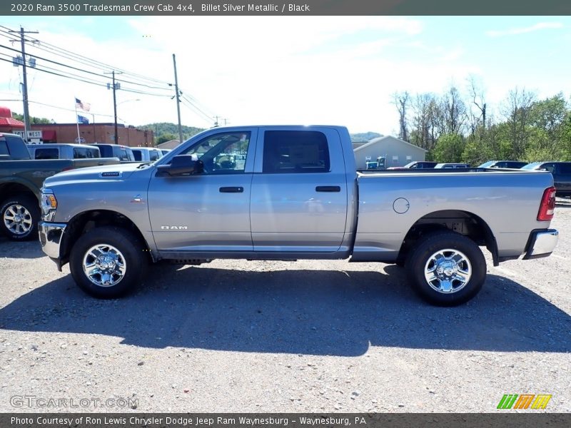 Billet Silver Metallic / Black 2020 Ram 3500 Tradesman Crew Cab 4x4