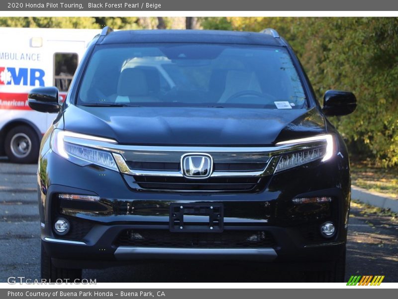 Black Forest Pearl / Beige 2020 Honda Pilot Touring