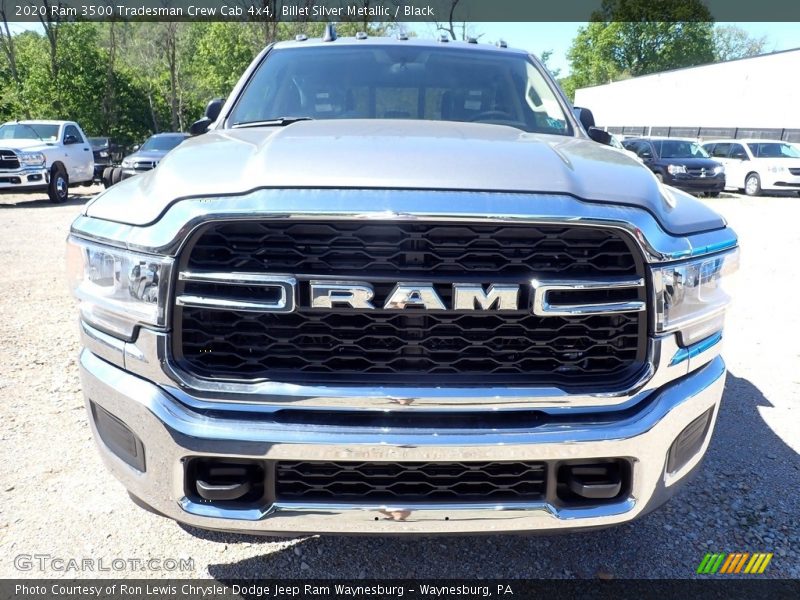 Billet Silver Metallic / Black 2020 Ram 3500 Tradesman Crew Cab 4x4