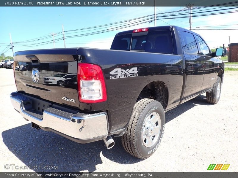 Diamond Black Crystal Pearl / Black 2020 Ram 2500 Tradesman Crew Cab 4x4