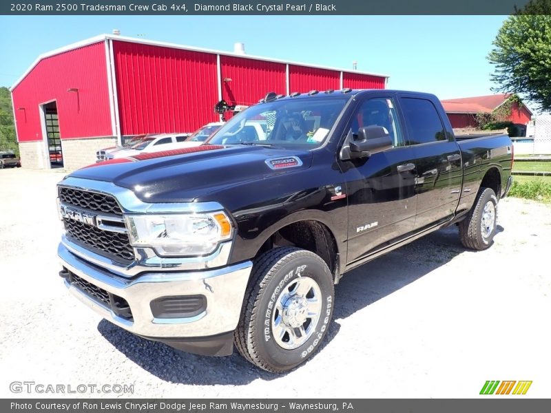 Diamond Black Crystal Pearl / Black 2020 Ram 2500 Tradesman Crew Cab 4x4
