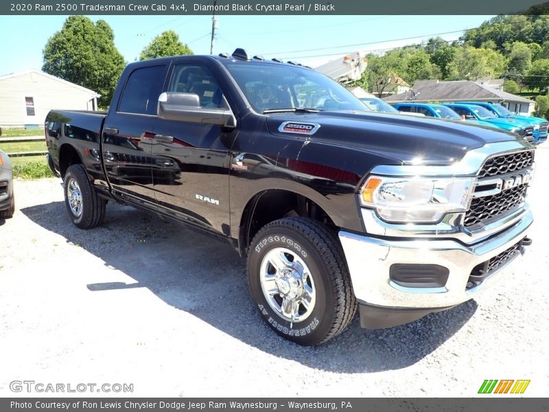 Diamond Black Crystal Pearl / Black 2020 Ram 2500 Tradesman Crew Cab 4x4