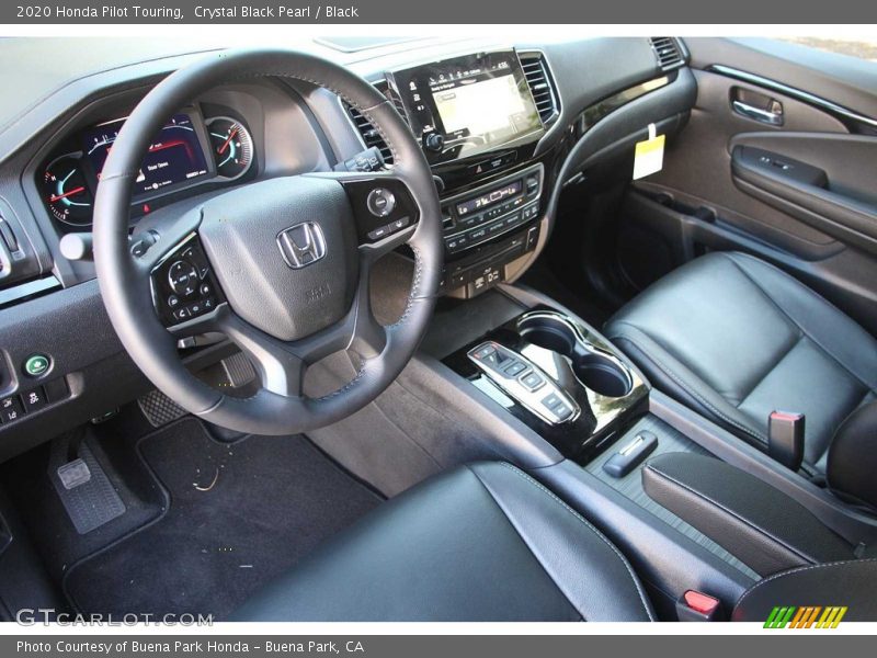 Crystal Black Pearl / Black 2020 Honda Pilot Touring