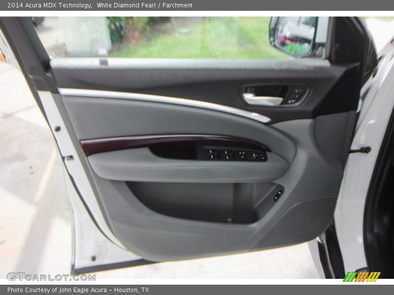 White Diamond Pearl / Parchment 2014 Acura MDX Technology