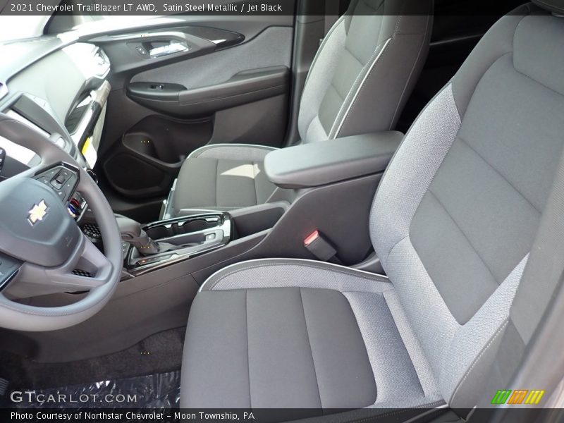 Satin Steel Metallic / Jet Black 2021 Chevrolet TrailBlazer LT AWD