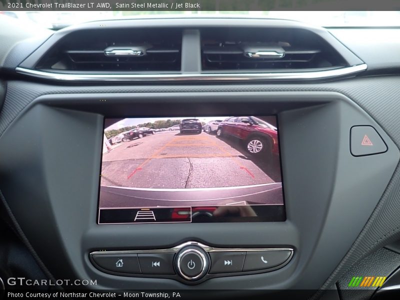 Satin Steel Metallic / Jet Black 2021 Chevrolet TrailBlazer LT AWD