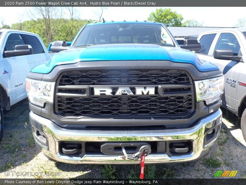 Hydro Blue Pearl / Black/Diesel Gray 2020 Ram 2500 Power Wagon Crew Cab 4x4