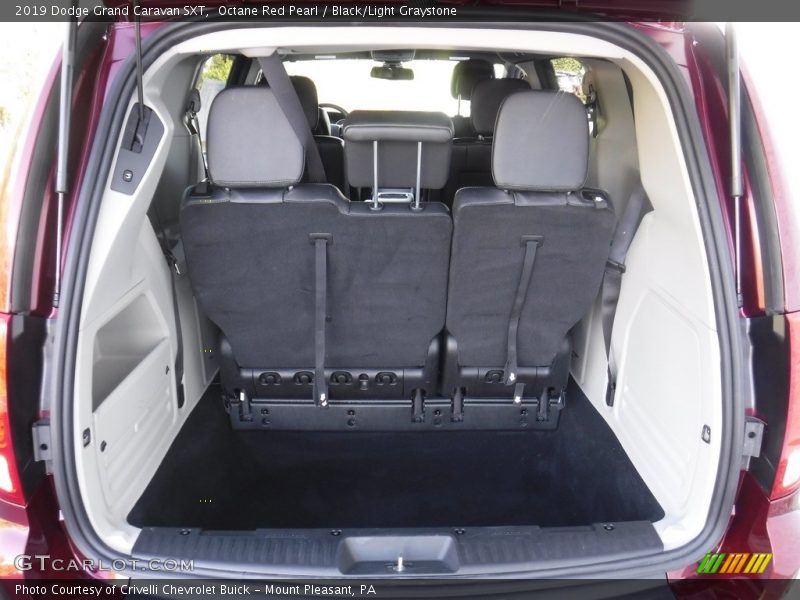 Octane Red Pearl / Black/Light Graystone 2019 Dodge Grand Caravan SXT