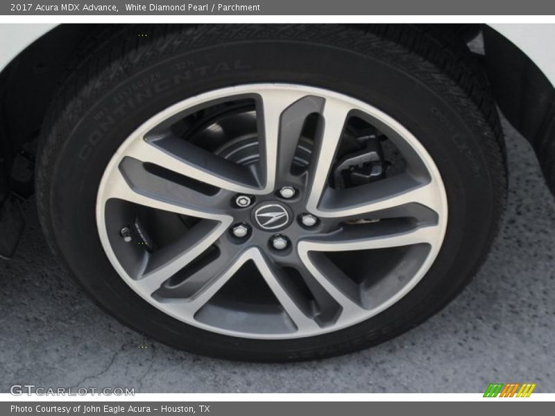 White Diamond Pearl / Parchment 2017 Acura MDX Advance