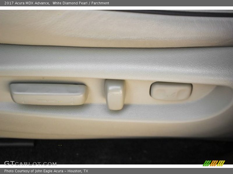White Diamond Pearl / Parchment 2017 Acura MDX Advance