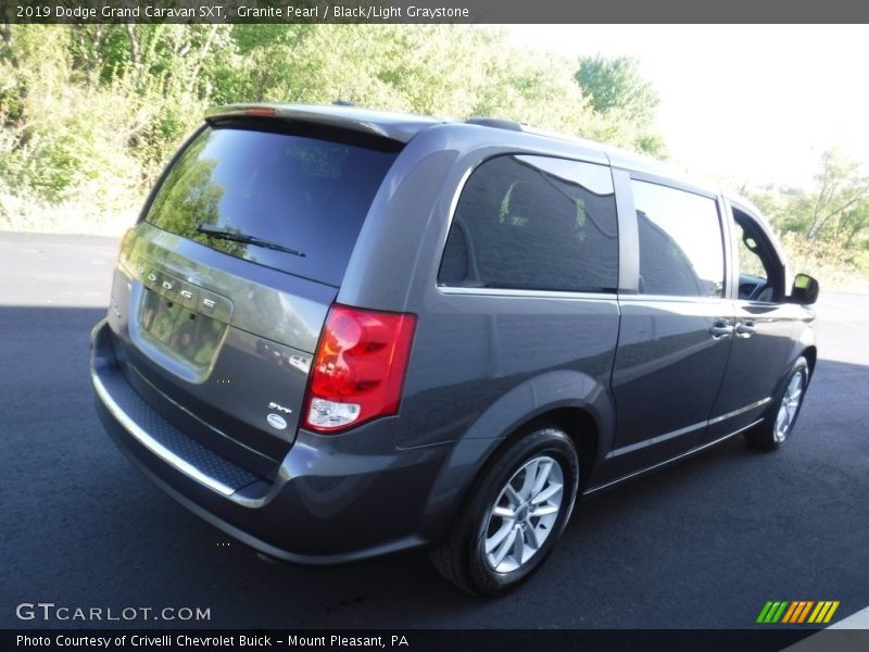 Granite Pearl / Black/Light Graystone 2019 Dodge Grand Caravan SXT