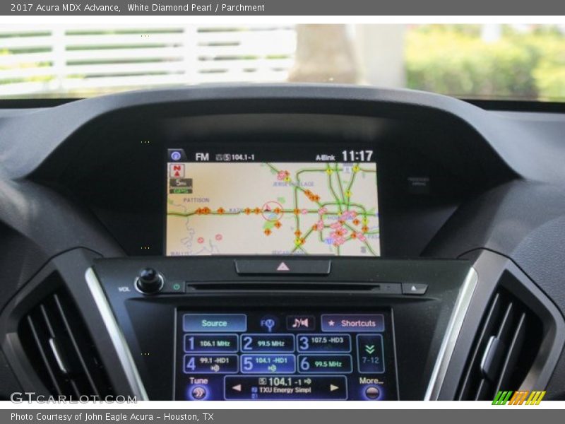 White Diamond Pearl / Parchment 2017 Acura MDX Advance