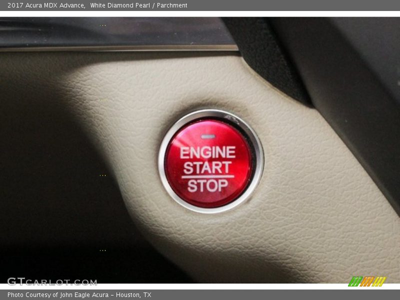 White Diamond Pearl / Parchment 2017 Acura MDX Advance