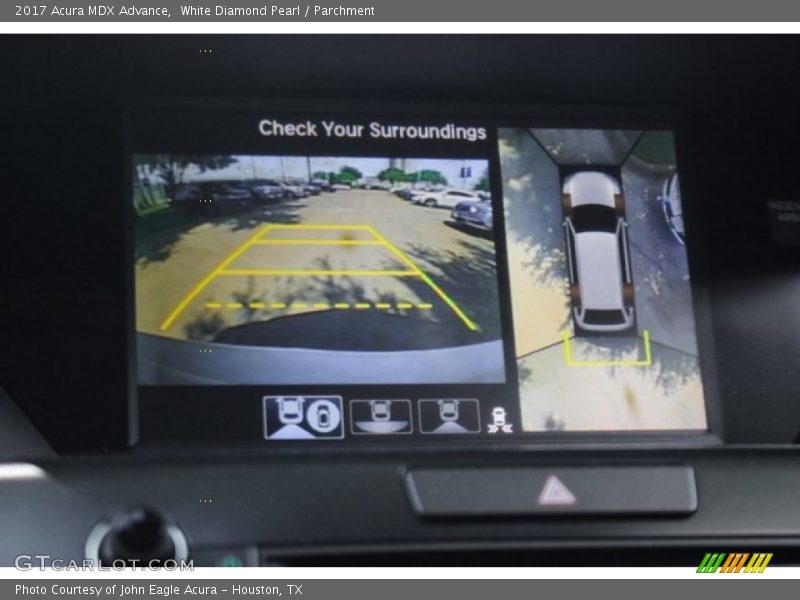 White Diamond Pearl / Parchment 2017 Acura MDX Advance