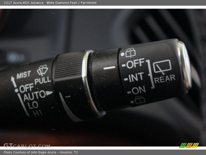 White Diamond Pearl / Parchment 2017 Acura MDX Advance