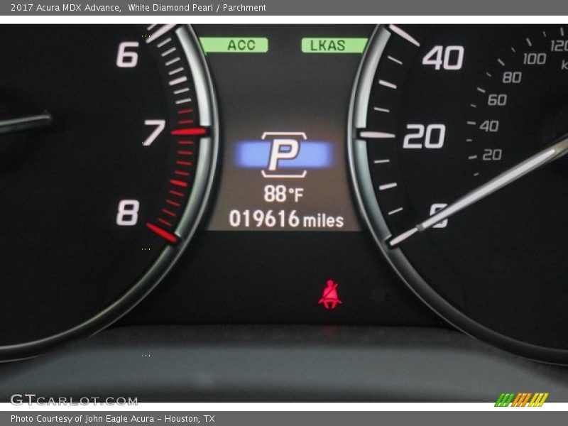 White Diamond Pearl / Parchment 2017 Acura MDX Advance