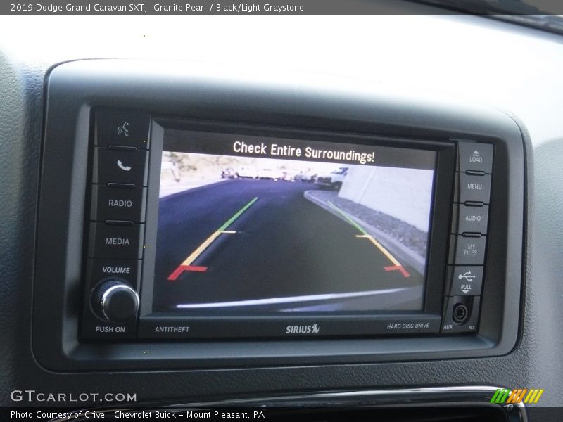 Granite Pearl / Black/Light Graystone 2019 Dodge Grand Caravan SXT