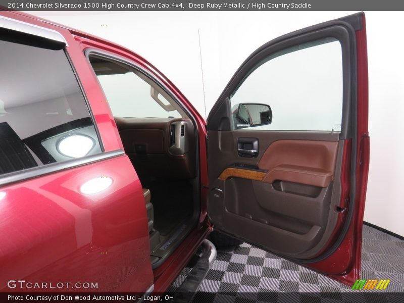 Deep Ruby Metallic / High Country Saddle 2014 Chevrolet Silverado 1500 High Country Crew Cab 4x4