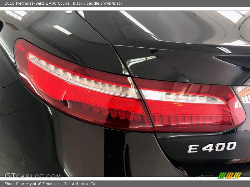 Black / Saddle Brown/Black 2018 Mercedes-Benz E 400 Coupe