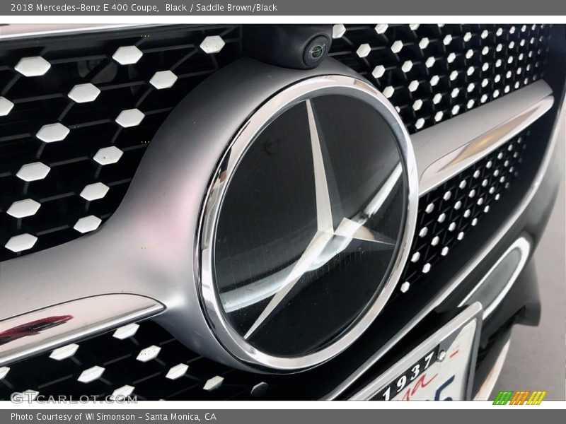 Black / Saddle Brown/Black 2018 Mercedes-Benz E 400 Coupe